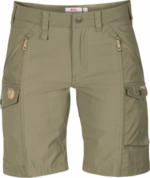 Fjällräven Nikka Shorts Curved W Light Olive 40 Kraťasy