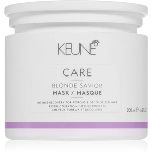 Keune Care Blonde Savior Mask hydratačná maska pre odfarbené vlasy 200 ml