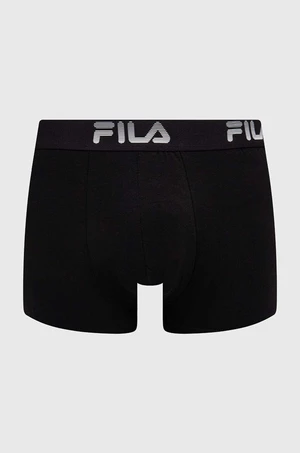 Boxerky Fila pánské, černá barva