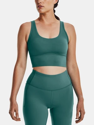 Under Armour Tank Top Meridian Fitted Crop Tank-GRN - Women