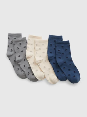 GAP Kids patterned socks, 3 pairs - Girls