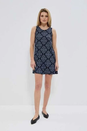 Summer dress with shoulder straps