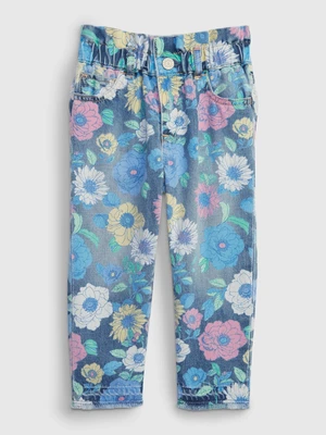 GAP Kids jeans mom floral - Girls