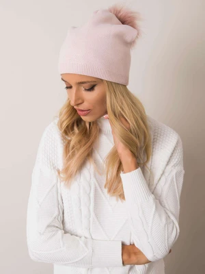 Light pink winter hat RUE PARIS