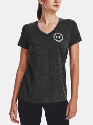 Under Armour T-Shirt Tech Twist LC Crest SSV-BLK - Women