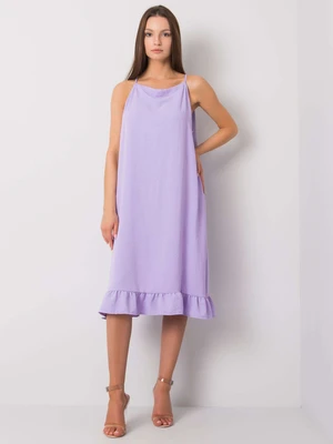 Light purple dress with straps by Simone