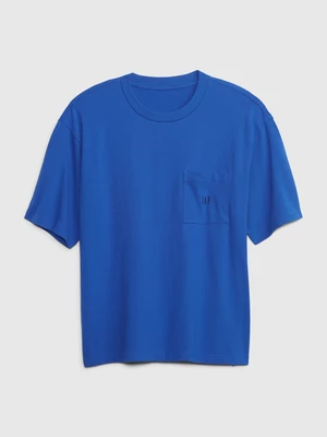 Modré pánské oversize tričko GAP