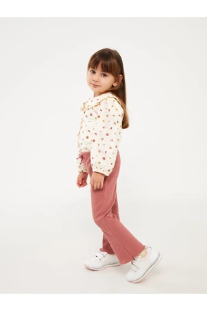 LC Waikiki Basic Elastic Waist Baby Girl Leggings Trousers