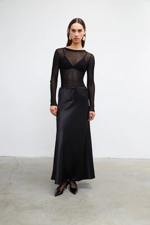 VATKALI Satin Midi Skirt