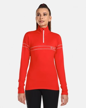 Women's functional long-sleeved T-shirt Kilpi LEEMA-W Red