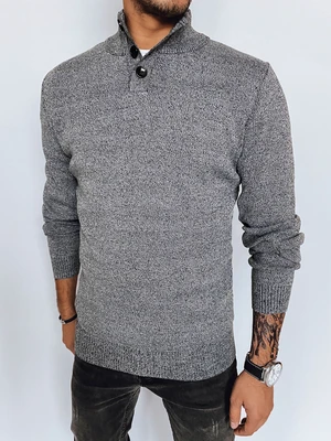 Men's light gray sweater Dstreet