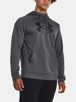 Under Armour Sweatshirt UA Armour Fleece Big Logo HD-GRY - Men