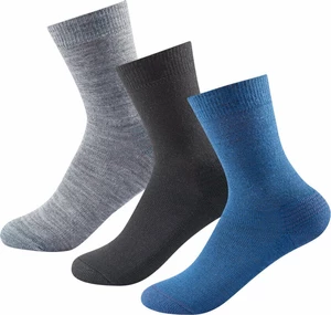 Devold Daily Merino Medium Sock 3 Pack Indigo Mix 36-40 Medias