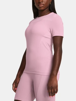 Under Armour Vanish Elite Seamless SS Pink Sports T-Shirt