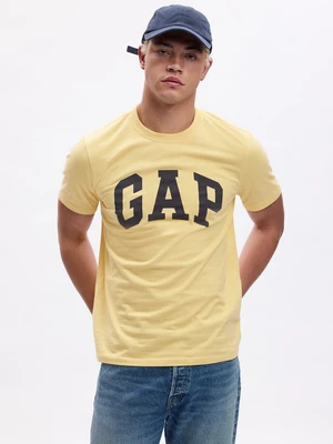 Žluté pánské tričko GAP
