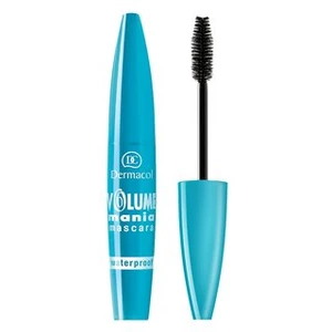 Dermacol Volume Mania Waterproof Mascara voděodolná řasenka pro prodloužení řas a objem Black 9 ml