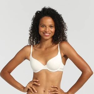 DIM INVISIFREE PADDED BRA - Women's smooth padded bra - cream