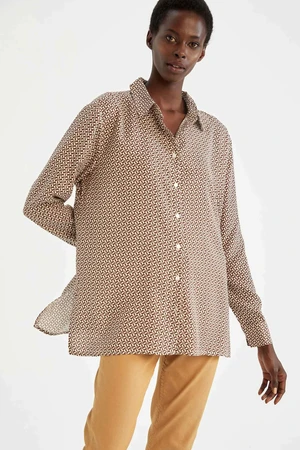 DEFACTO Oversize Fit Long Sleeve Shirt