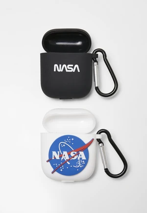 NASA 2-Pack Earphone Cases White/Black