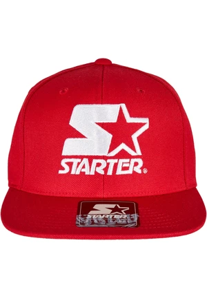 Starter Logo Snapback cityred