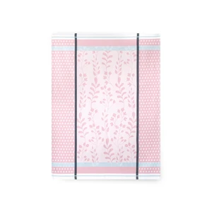 Zwoltex Unisex's Dish Towel Flora Pink/Pattern