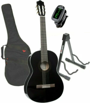 Yamaha C40 SET 4/4 Gloss Black Gitara klasyczna