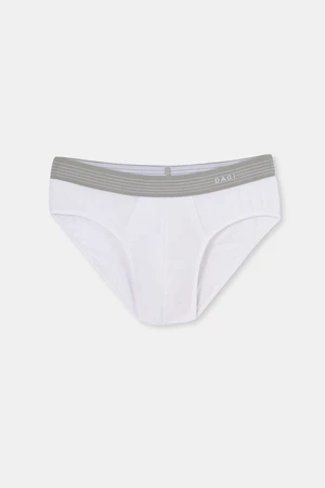 Dagi White Micro Modal Men's Slip Briefs