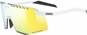 UVEX Pace Stage CV White Mat/Mirror Yellow Ochelari ciclism