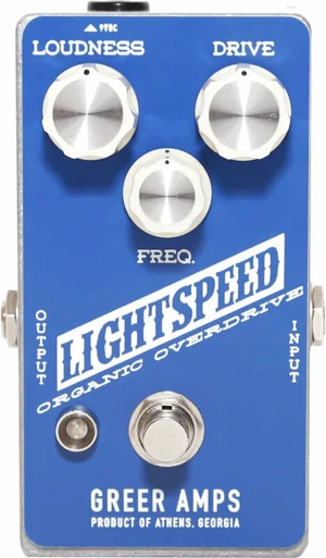 Greer Amps Lightspeed Organic Overdrive Efekt gitarowy