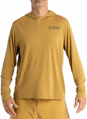 Adventer & fishing Bluza Functional Hooded UV T-shirt Sand XL
