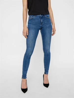 Vero Moda Tanya Jeans Modrá