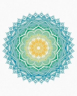 Zuty Peinture au diamant Mandala VIII