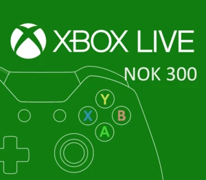 XBOX Live 300 NOK Prepaid Card NO