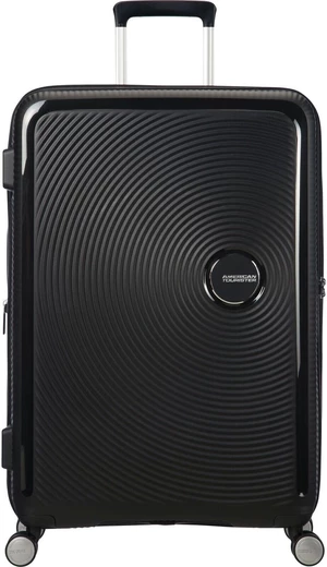 American Tourister Soundbox Spinner EXP 77/28 Large Check-in Bass Black 97/110 L Una maleta Mochila / Bolsa Lifestyle