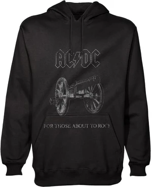 AC/DC Hoodie About to Rock Black 2XL