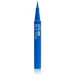 3INA The Color Pen Eyeliner Mini oční linky ve fixu odstín 850 - Blue 0,6 ml