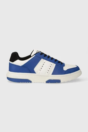 Kožené sneakers boty Tommy Jeans TJM LEATHER CUPSOLE 2.0 EM0EM01283