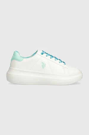 Dětské sneakers boty U.S. Polo Assn. HELIS013A tyrkysová barva