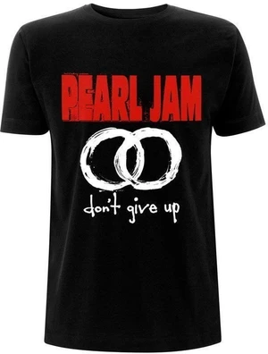 Pearl Jam T-shirt Don't Give Up Unisex Black XL