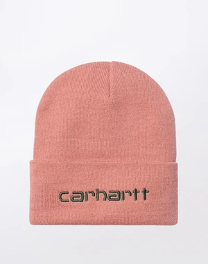 Carhartt WIP Script Beanie Dusty Rose/Sycamore Tree