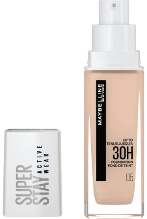 MAYBELLINE NEW YORK SuperStay Active Wear 05 Light Beige Dlouhotrvající vysoce krycí make-up 30 ml