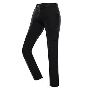 Women's softshell pants with cool-dry ALPINE PRO CORBA black