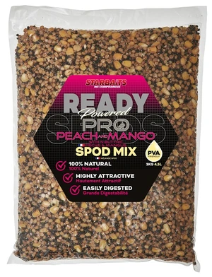 Starbaits zmes spod mix ready seeds pro peach mango - 3 kg