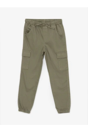 LC Waikiki Lw - Elastic Waist Girls Cargo Jogger Pants