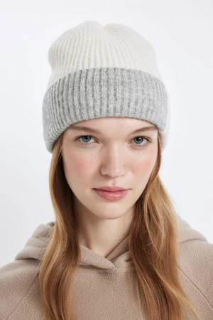 DEFACTO Women's Basic Plain Knitted Beret