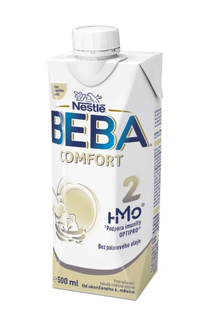 NESTLÉ BEBA Comfort 2 HM-0 Tekutá pokračujúca mliečna výživa 500 ml