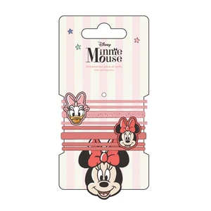 HAIR ACCESSORIES ELASTIC 8 PIECES MINNIE