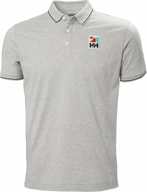 Helly Hansen Men's Jersey Polo Chemise Grey Melange M