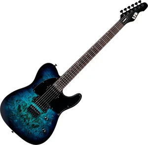 ESP LTD TE-200DX Blue Burst Chitară electrică