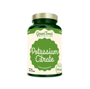 GreenFood Nutrition Potassium Citrate 90 kapslí